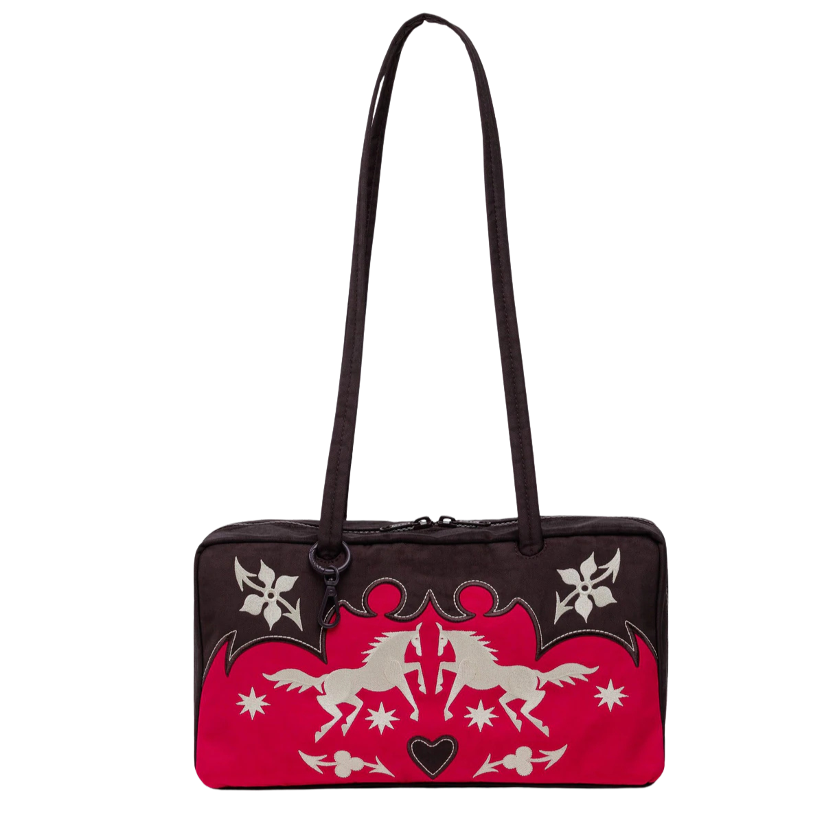 BAGGU Nylon Bowler Bag Western Appliqué "Pre-Venta"