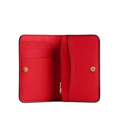 Coach Essential Slim Card Case Rojo - CHICLY USA