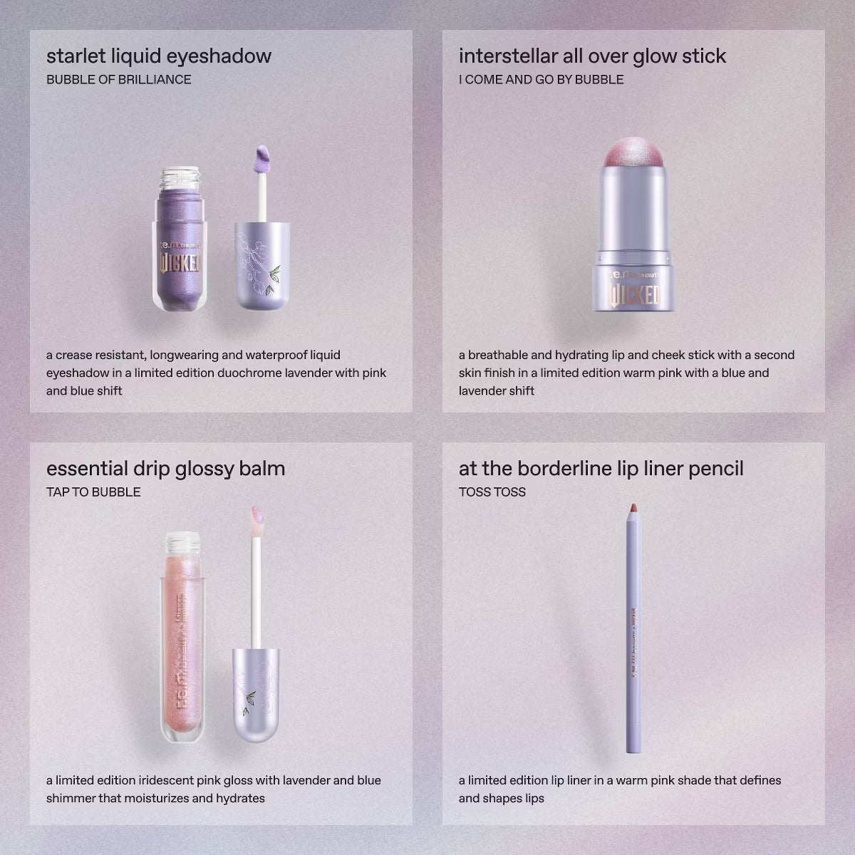 r.e.m. beauty Wicked For Good Glinda Makeup Set