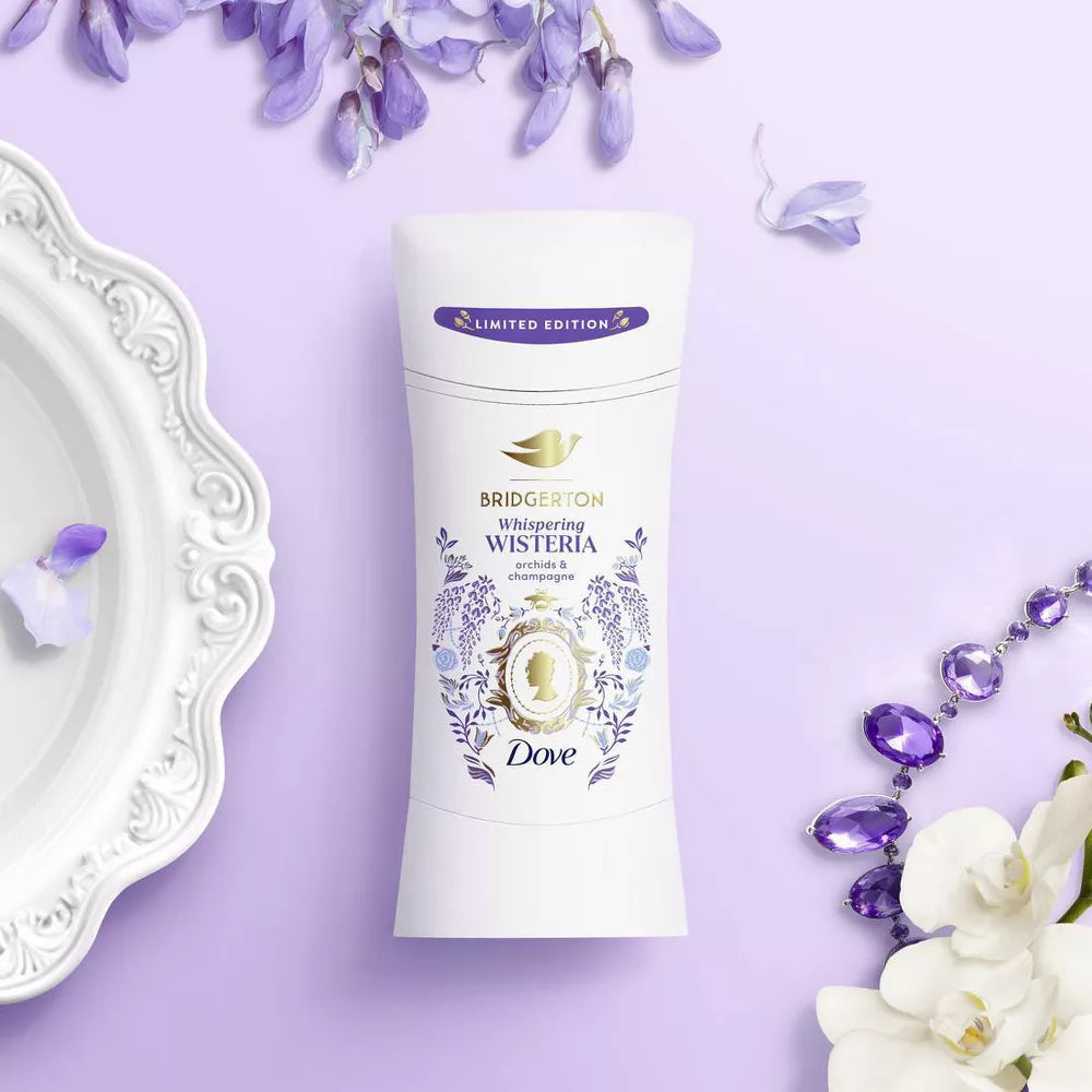 Dove Beauty Limited Edition Bridgerton Antiperspirant & Deodorant Stick - Whispering Wisteria "Pre-Venta"
