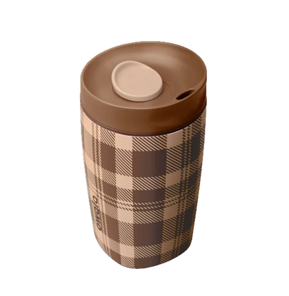 Owala SmoothSip Slider 12 oz Plaid and Simple