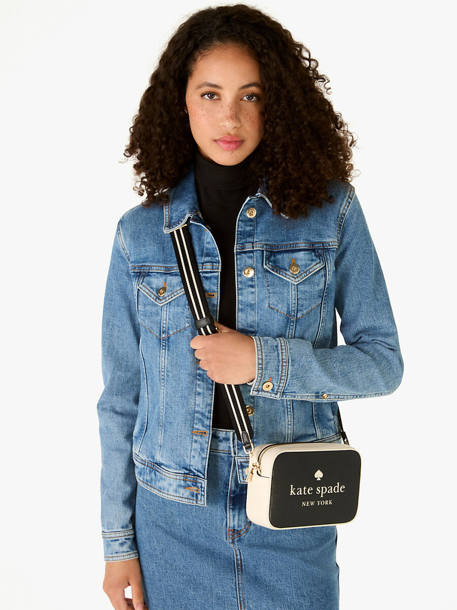 Kate Spade Oh Snap Colorblock Mini Camera Bag en Black Multi