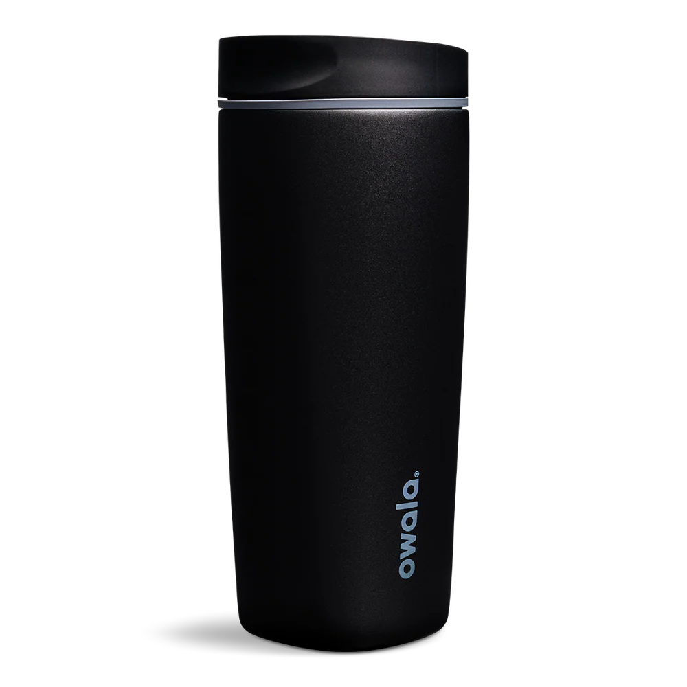 Owala SmoothSip Slider 20 oz (Cerámico) - Very, Very Dark "Pre-Venta"