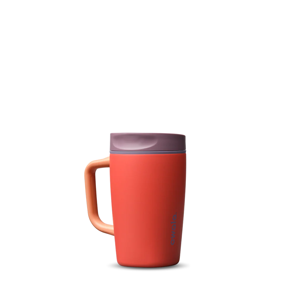 Owala SmoothSip Slider con Asa 12 oz Terracotta Sunset "Pre-Venta"