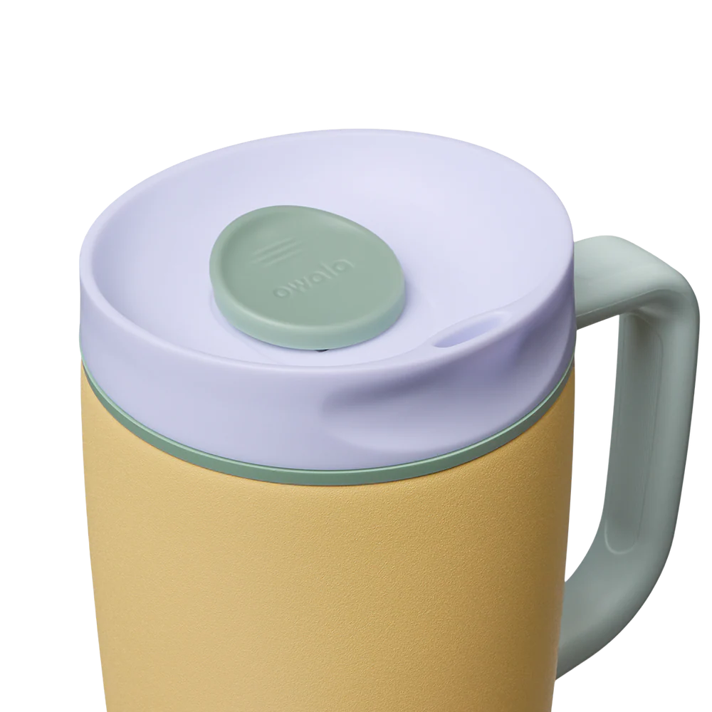 Owala SmoothSip Slider con Asa 12 oz Shy Beachfront "Pre-Venta"