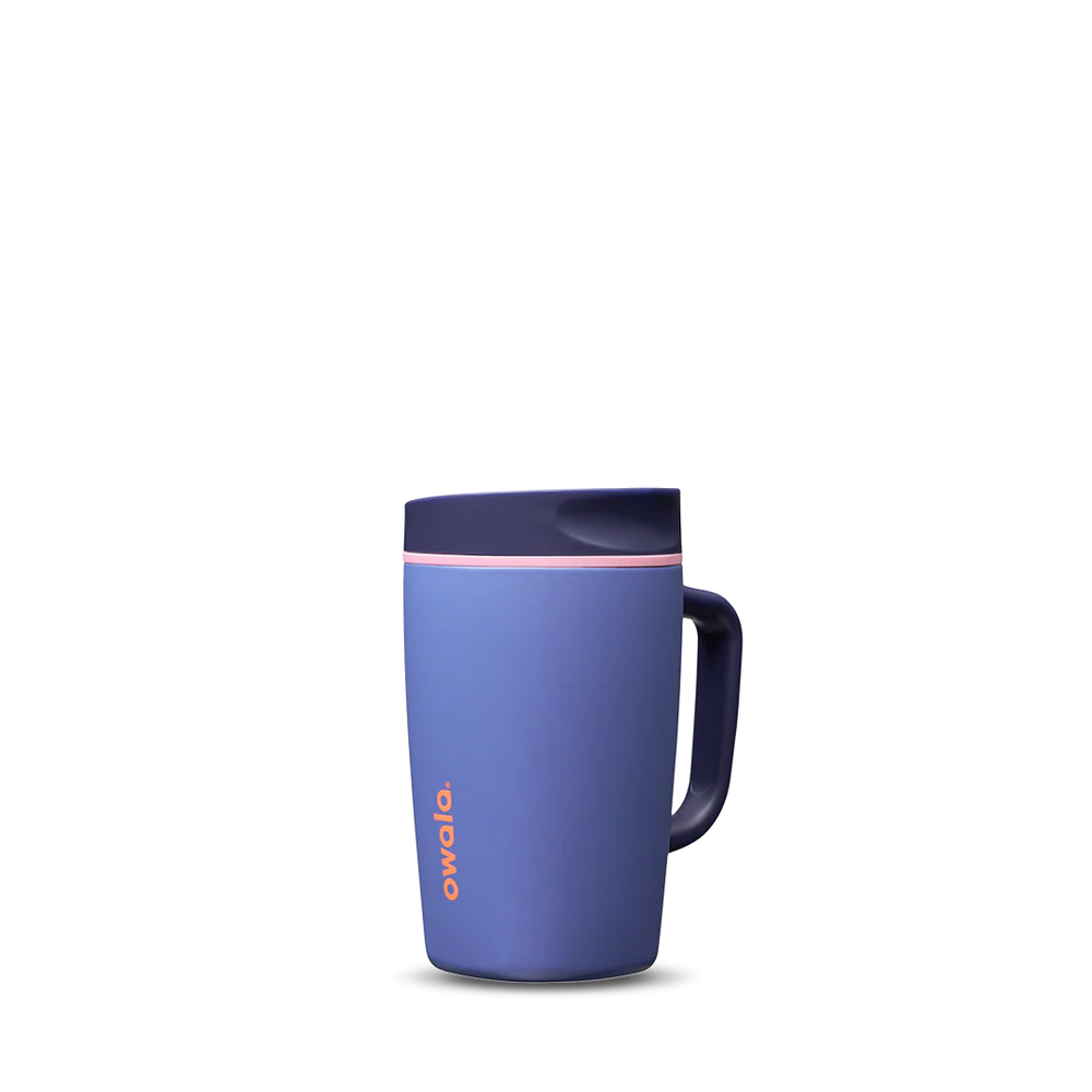 Owala SmoothSip Slider con Asa 12 oz Blue Jay "Pre-Venta"