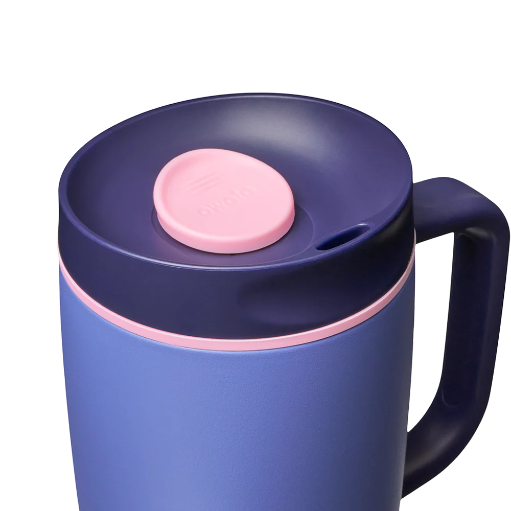 Owala SmoothSip Slider con Asa 12 oz Blue Jay "Pre-Venta"