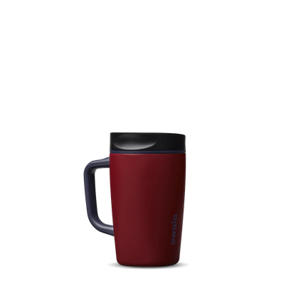 Owala SmoothSip Slider con Asa 12 oz Burgundy Bay "Pre-Venta"