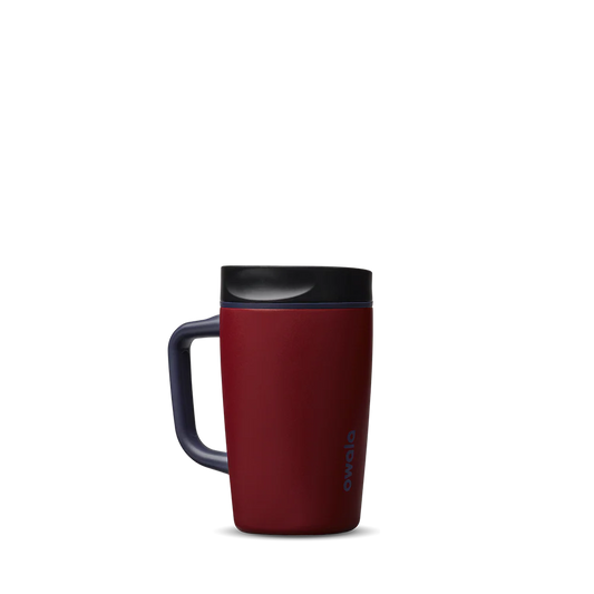 Owala SmoothSip Slider con Asa 12 oz Burgundy Bay "Pre-Venta"