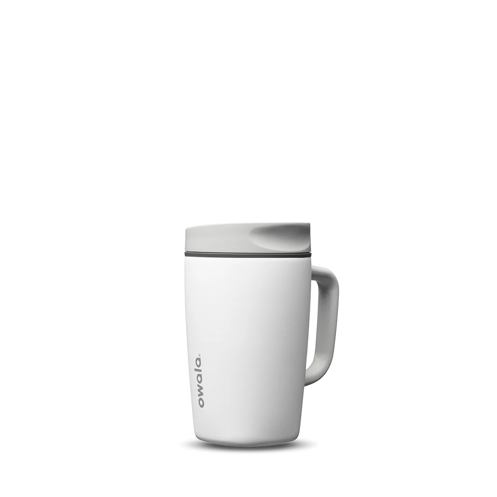 Owala SmoothSip Slider con Asa 12 oz Shy Marshmallow "Pre-Venta"