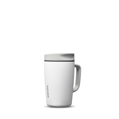 Owala SmoothSip Slider con Asa 12 oz Shy Marshmallow "Pre-Venta"