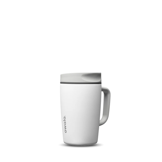 Owala SmoothSip Slider con Asa 12 oz Shy Marshmallow "Pre-Venta"