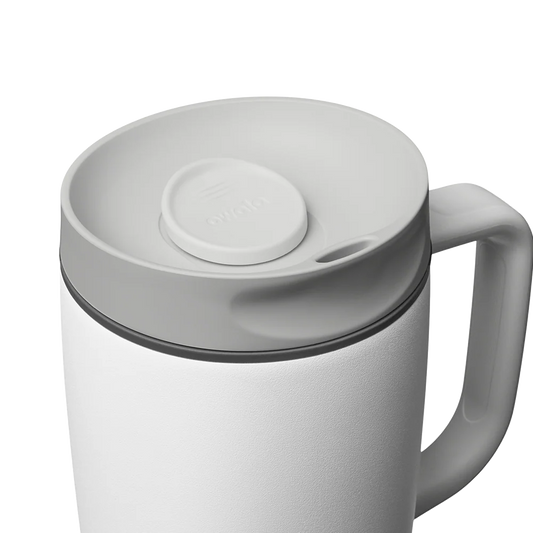 Owala SmoothSip Slider con Asa 12 oz Shy Marshmallow "Pre-Venta"