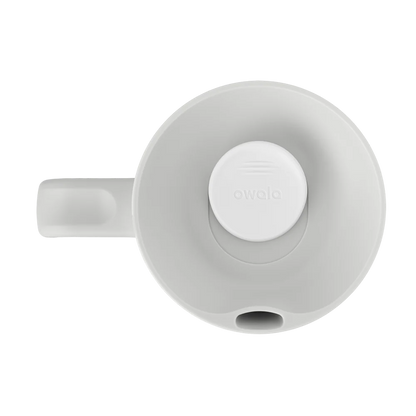 Owala SmoothSip Slider con Asa 12 oz Shy Marshmallow "Pre-Venta"