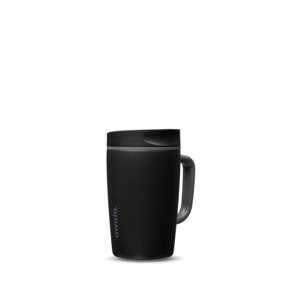 Owala SmoothSip Slider con Asa 12 oz Very, Very Dark "Pre-Venta"