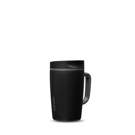 Owala SmoothSip Slider con Asa 12 oz Very, Very Dark "Pre-Venta"