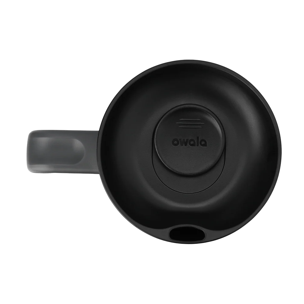 Owala SmoothSip Slider con Asa 12 oz Very, Very Dark "Pre-Venta"