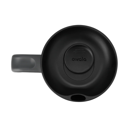 Owala SmoothSip Slider con Asa 12 oz Very, Very Dark "Pre-Venta"