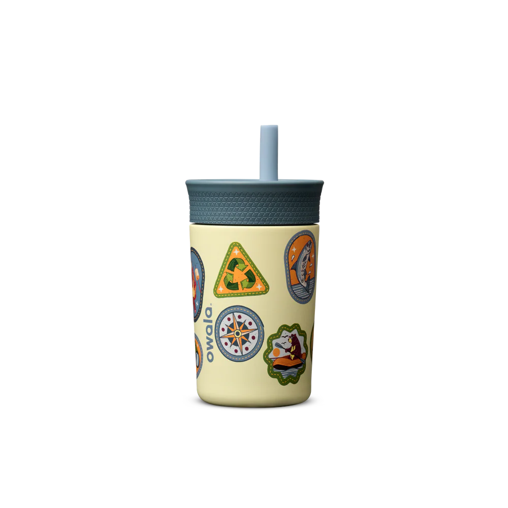 Owala Kids' Tumbler 12 oz Badge Buddy