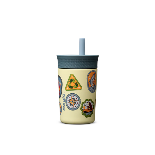 Owala Kids' Tumbler 12 oz Badge Buddy