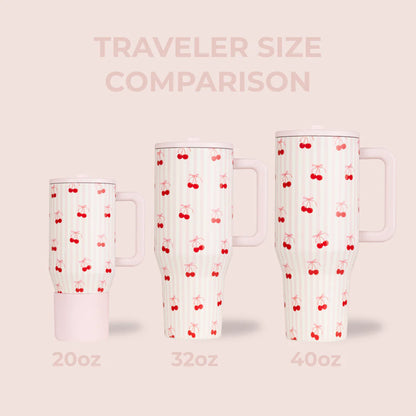 HydroJug Traveler 32 oz Sweet Cherry "Pre-Venta"