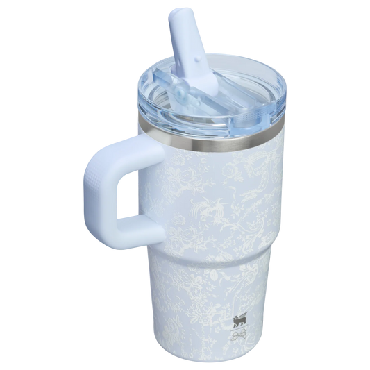 Termo 20 oz ProTour LoveShackFancy en Toscana Toile Alpine Blue "Pre-Venta"