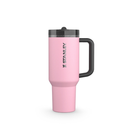 Messi Termo 40 oz Quencher Pro Tour Flip Straw Tumbler en Rosa "Pre-Venta"