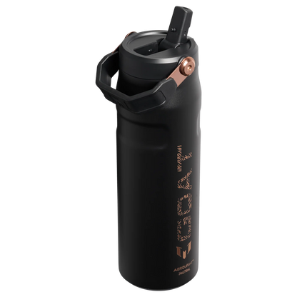 Messi Termo 24oz Ice Flow Flip Straw en Negro "Pre-Venta"