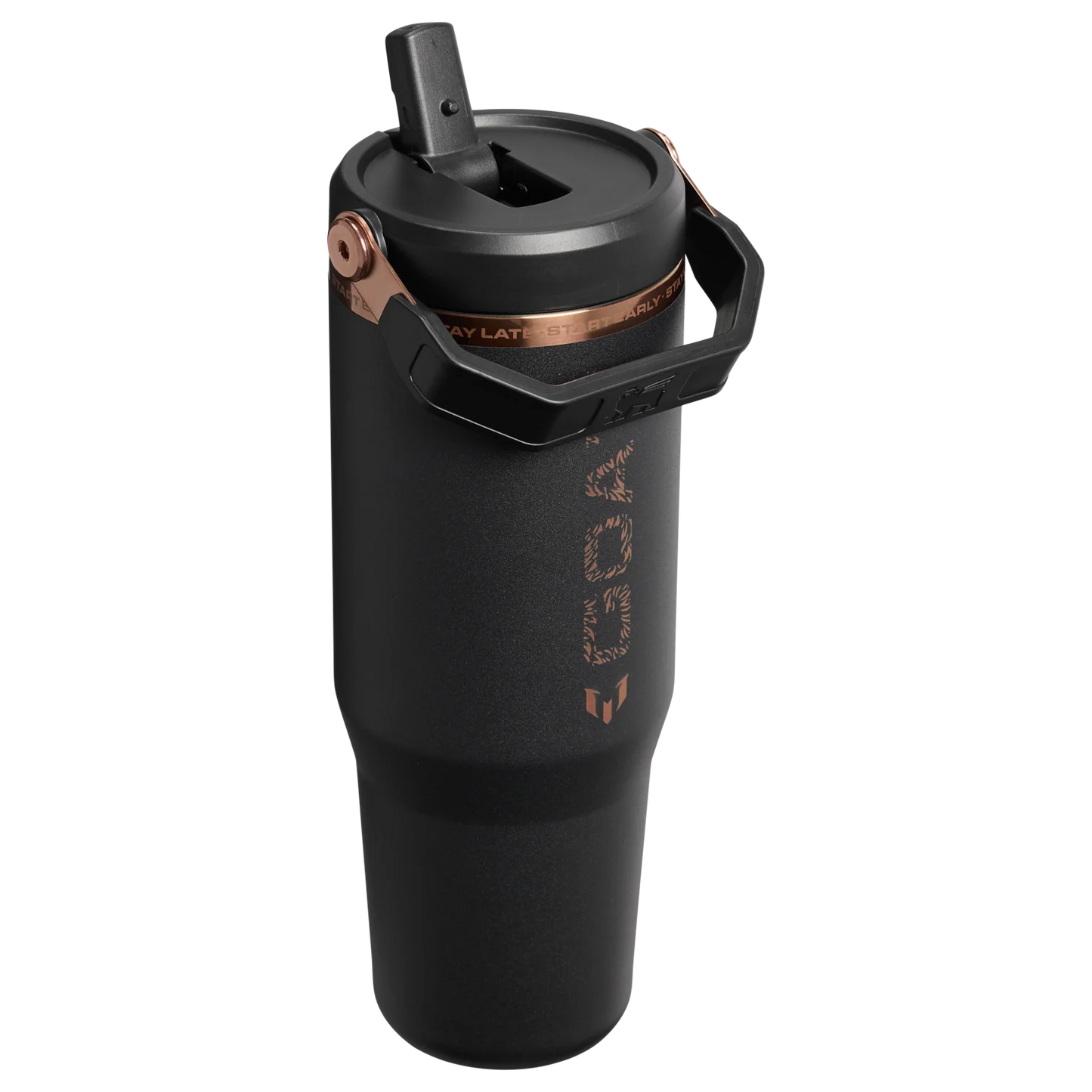 Messi Termo 30oz Ice Flow Flip Straw en Negro "Pre-Venta"