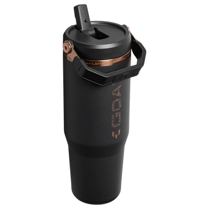 Messi Termo 30oz Ice Flow Flip Straw en Negro "Pre-Venta"