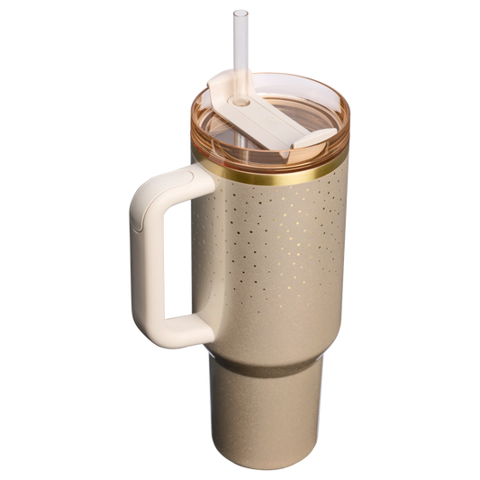 Termo 40 oz Navidad Prosecco Shimmer "Pre-Venta"