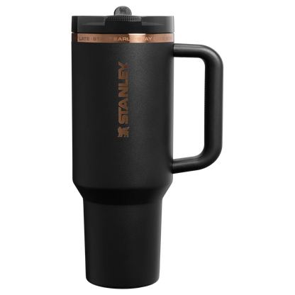 Messi Termo 40 oz Quencher Pro Tour Flip Straw Tumbler en Negro "Pre-Venta"
