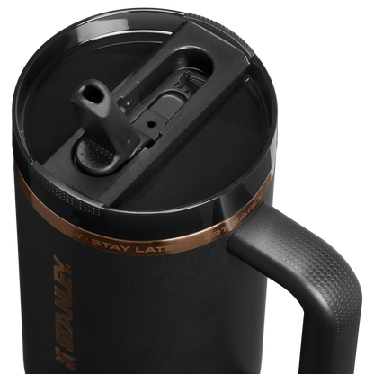 Messi Termo 40 oz Quencher Pro Tour Flip Straw Tumbler en Negro "Pre-Venta"