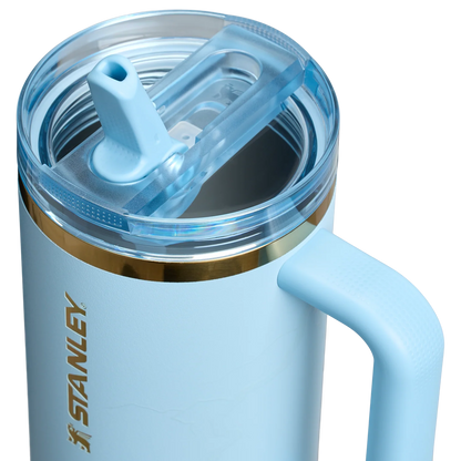 Messi Termo 40 oz Quencher Pro Tour Flip Straw Tumbler en Azul