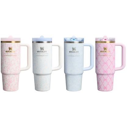 Set 4 piezas Termo 30 oz ProTour Tumbler Set 4-pack LoveShackFancy "Pre-Venta"