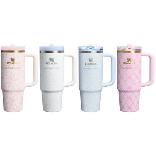 Set 4 piezas Termo 30 oz ProTour Tumbler Set 4-pack LoveShackFancy "Pre-Venta"