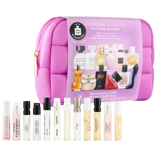 Sephora Favorites Perfume Sampler Set with Floral & Vanilla Perfumes "Pre-Venta"