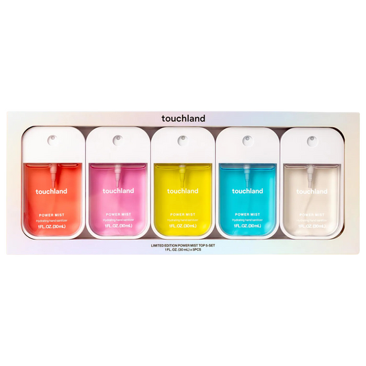 Touchland Limited Edition Power Mist Hydrating Hand Sanitizer Top 5-Set "Pre-Venta"