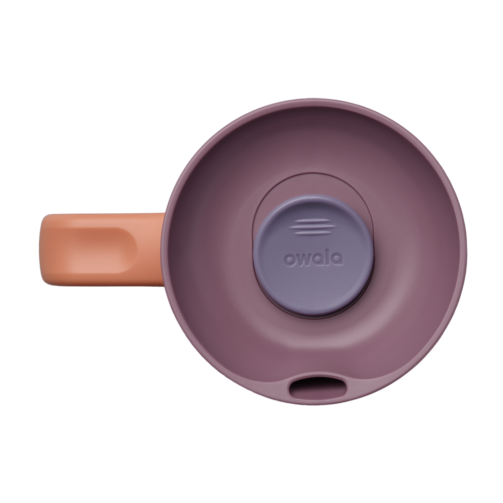Owala SmoothSip Slider con Asa 12 oz Terracotta Sunset "Pre-Venta"