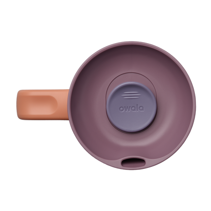 Owala SmoothSip Slider con Asa 12 oz Terracotta Sunset "Pre-Venta"