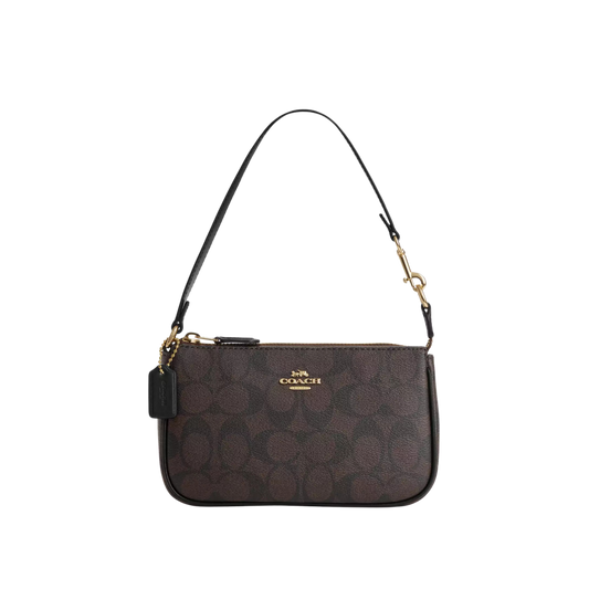 Nolita 19 en Signature Canvas Gold/Brown Black – CHICLY US