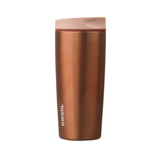 Owala SmoothSip Slider 20 oz - Metallic Rose Gold