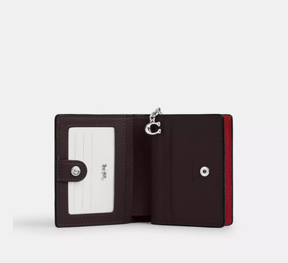 Coach Snap Wallet Rojo