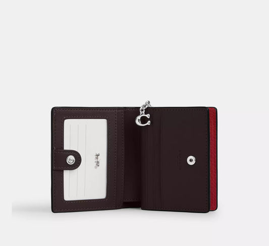 Coach Snap Wallet Rojo