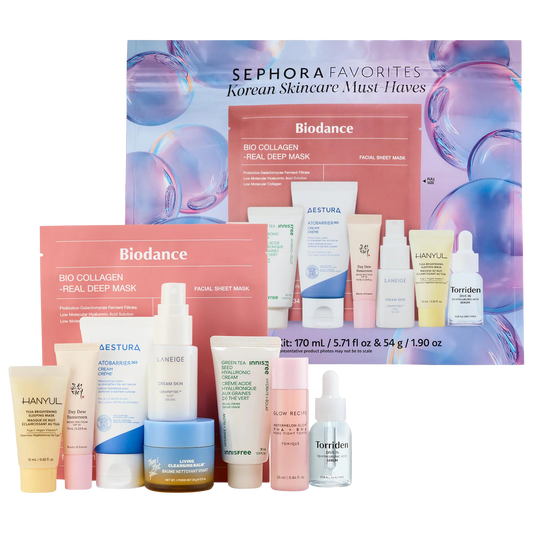Sephora Favorites Korean Skincare Must-Haves Set "Pre-Venta"