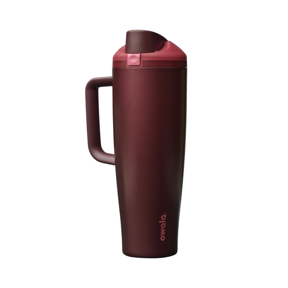 Owala FreeSip Tumbler 40 oz Black Cherry "Pre-Venta"