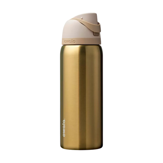 Owala FreeSip 32 oz Metallic Gold