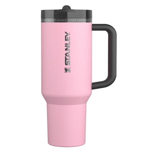Messi Termo 40 oz Quencher Pro Tour Flip Straw Tumbler en Rosa "Pre-Venta"