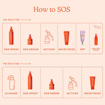 Tower 28 Beauty Mini SOS Daily Rescue Facial Spray - 30ml