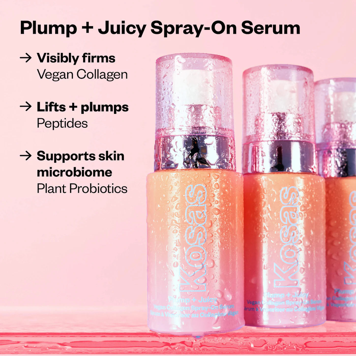 Kosas Plump + Juicy Makeup Prep Skincare Set "Pre-Venta"